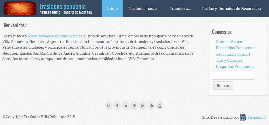 Traslados Pehuenia - Taxi de Montaña en Neuquen